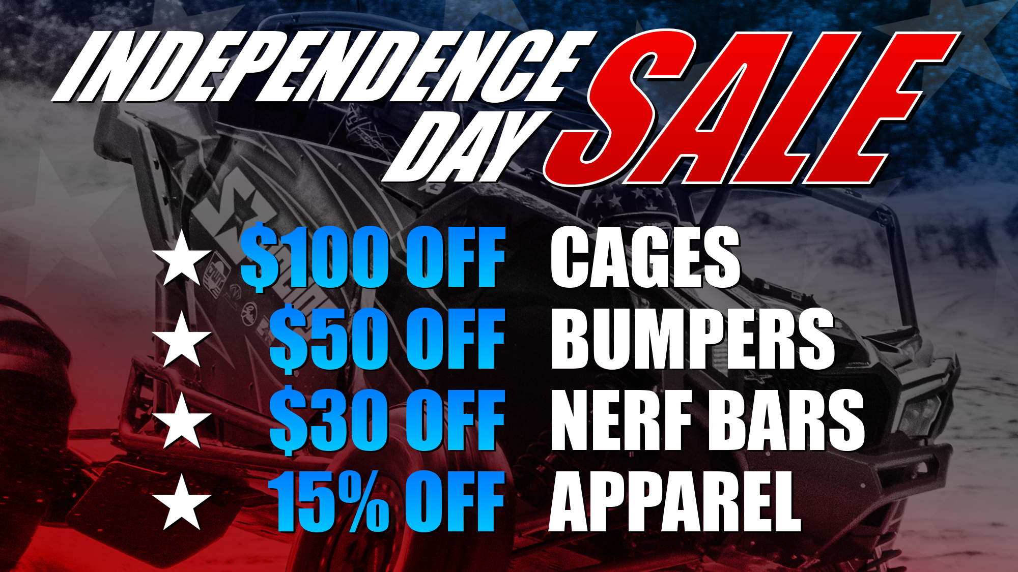 Independence Day Sale!