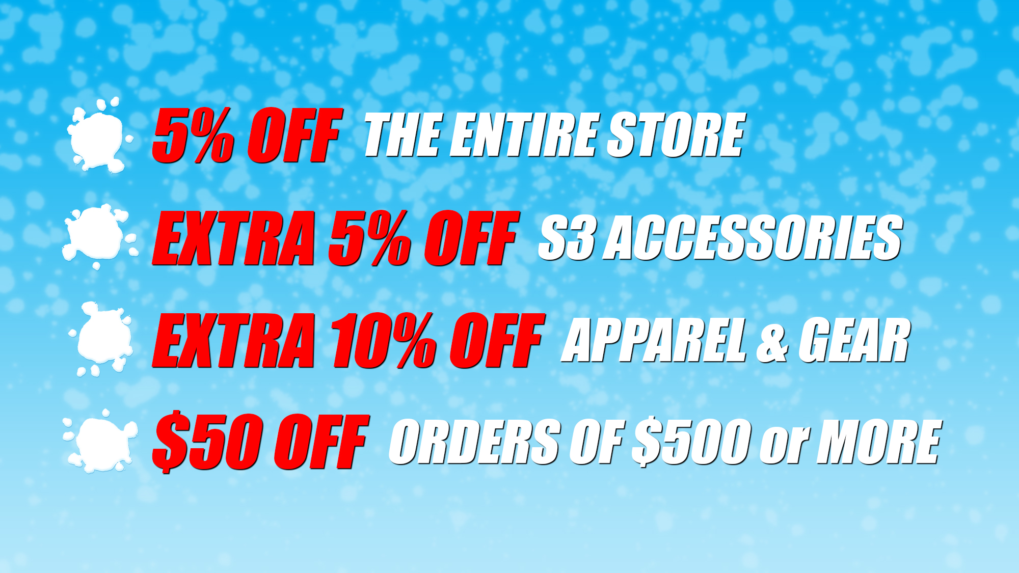 Christmas in July Sale!